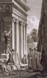 Graf van Absalom, Vallei van Jehosophat, 1799 door Louis Francois Cassas
